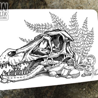 "Raptor" Postkarte